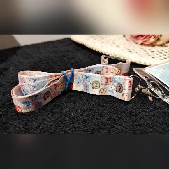 ⏰(5/$25) Coco Melon Lanyard with ID Badge Holder and Lobster Claw hook New Price - Picture 5 of 12